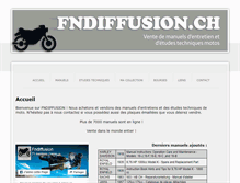 Tablet Screenshot of fndiffusion.ch